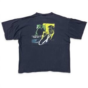 Vintage The X Files The Smoking Man 1998 Faded T Shirt Movie Promo TV Faded L